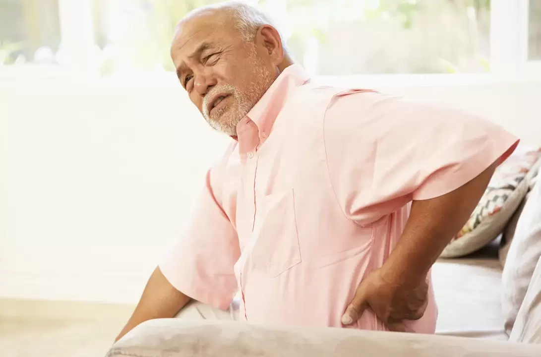 bizkarreko mina lumbar osteokondrosiarekin