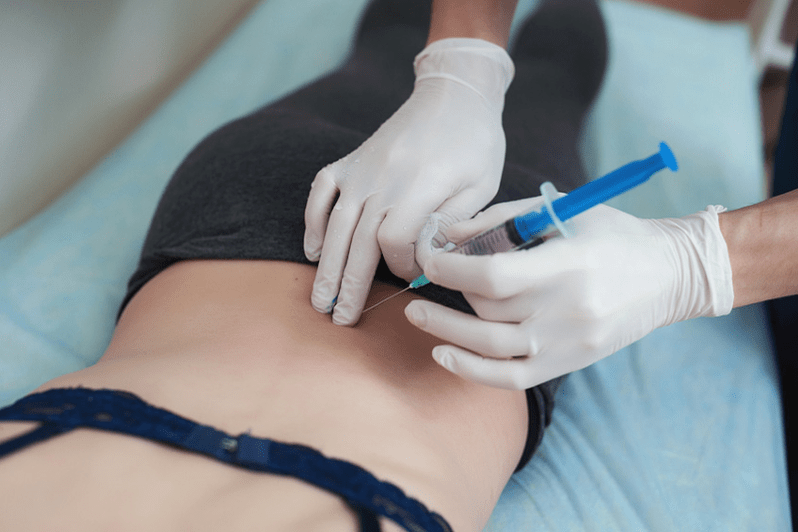 gerrialdeko osteokondrosiaren blokeoa